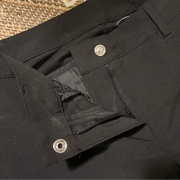 NWT Slazenger 0 Golf Black Button Closure Tech Pants Women's - Picture 5 of 7